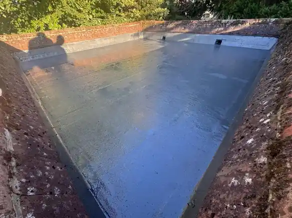 Flat roof in Pirbright, Surrey