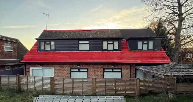 New roof in Church Crookham, Hampshire